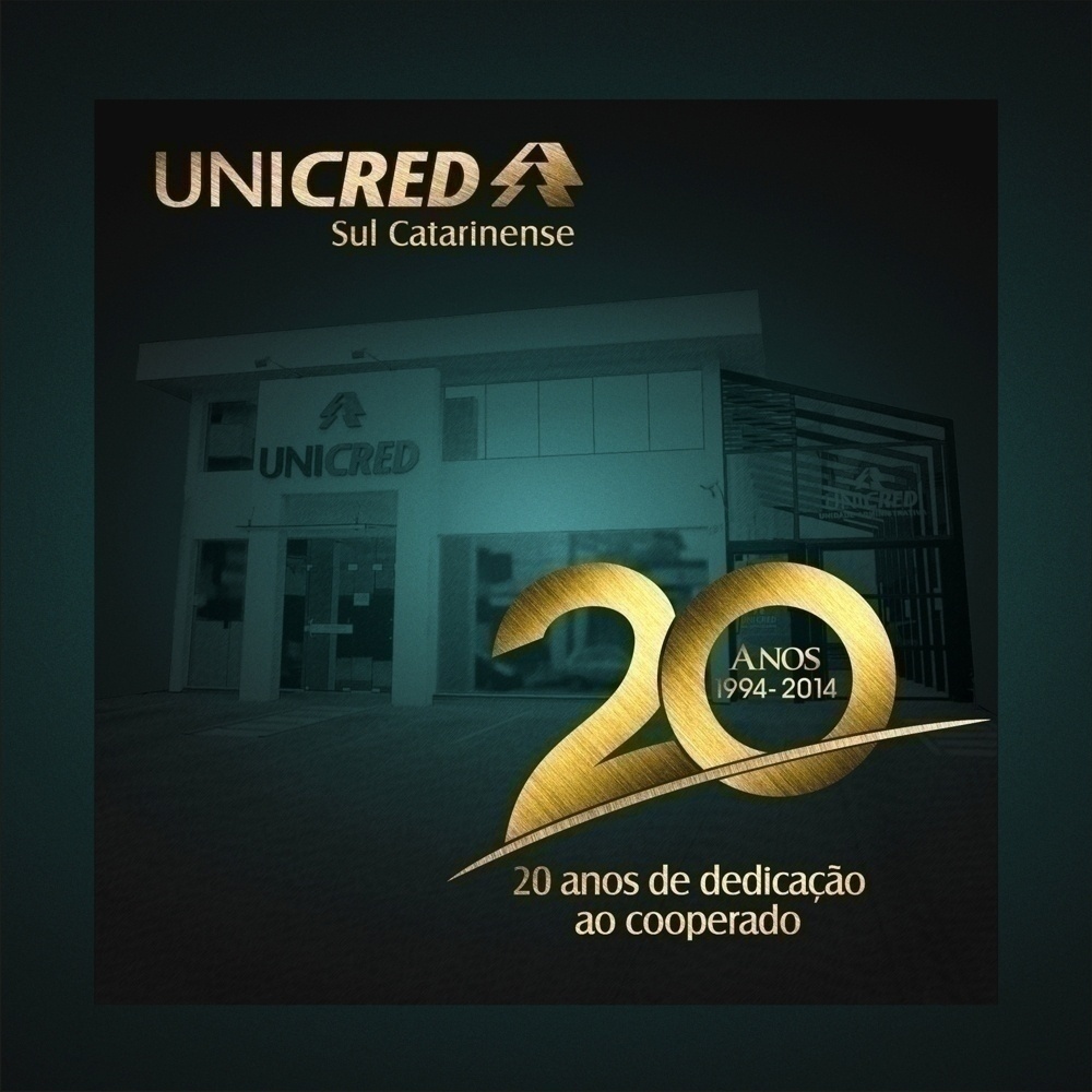 UNICRED SUL CATARINENSE - 20 ANOS