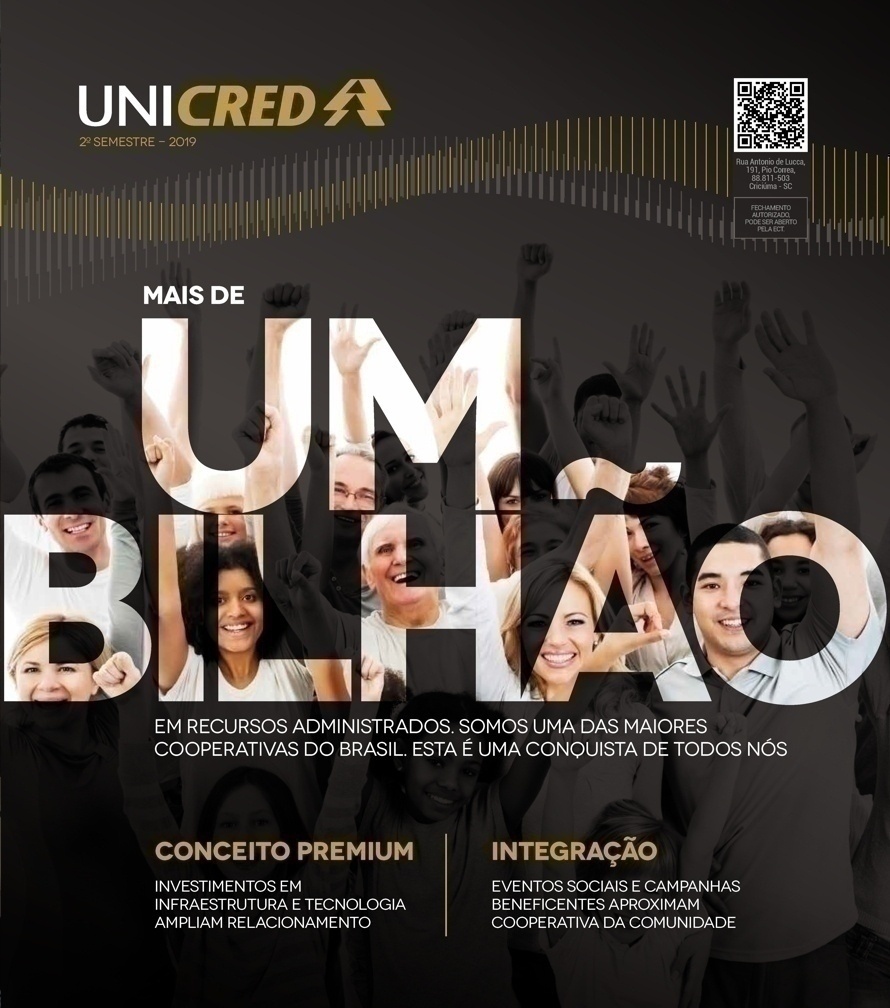 INFORMATIVO - UNICRED SUL CATARINENSE - 2º SEMESTRE.2019