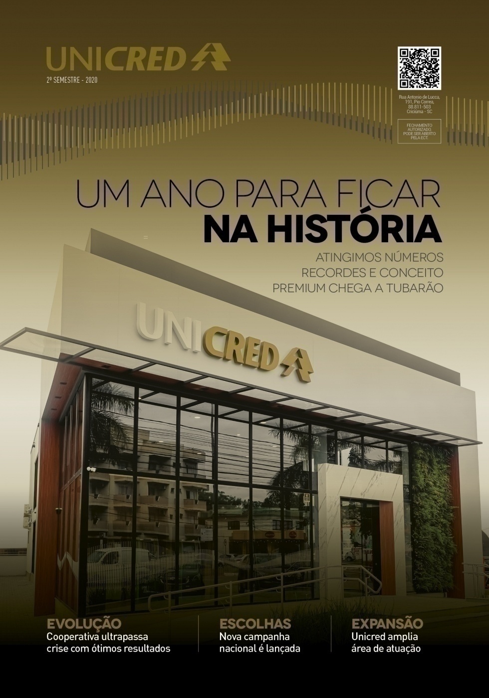 INFORMATIVO - UNICRED CENTRO-SUL - 2º SEMESTRE.2020